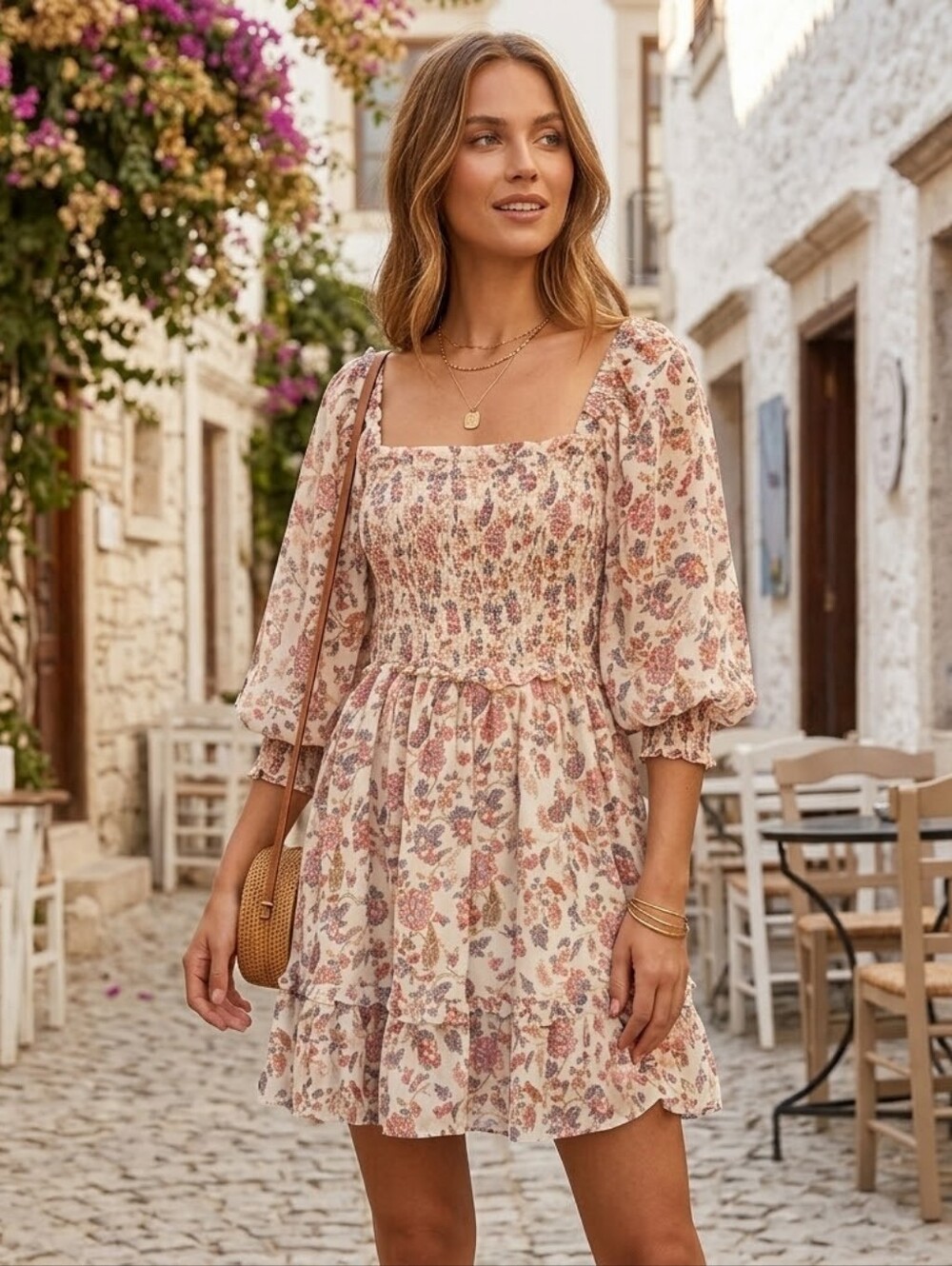 NWT Secret Mission Greenport Dress in Bohemian Floral XS